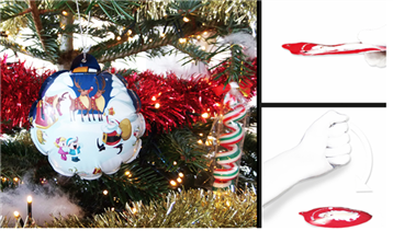 Self Inflated Christmas Ball