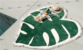 Leaf Shaped Beach Towel