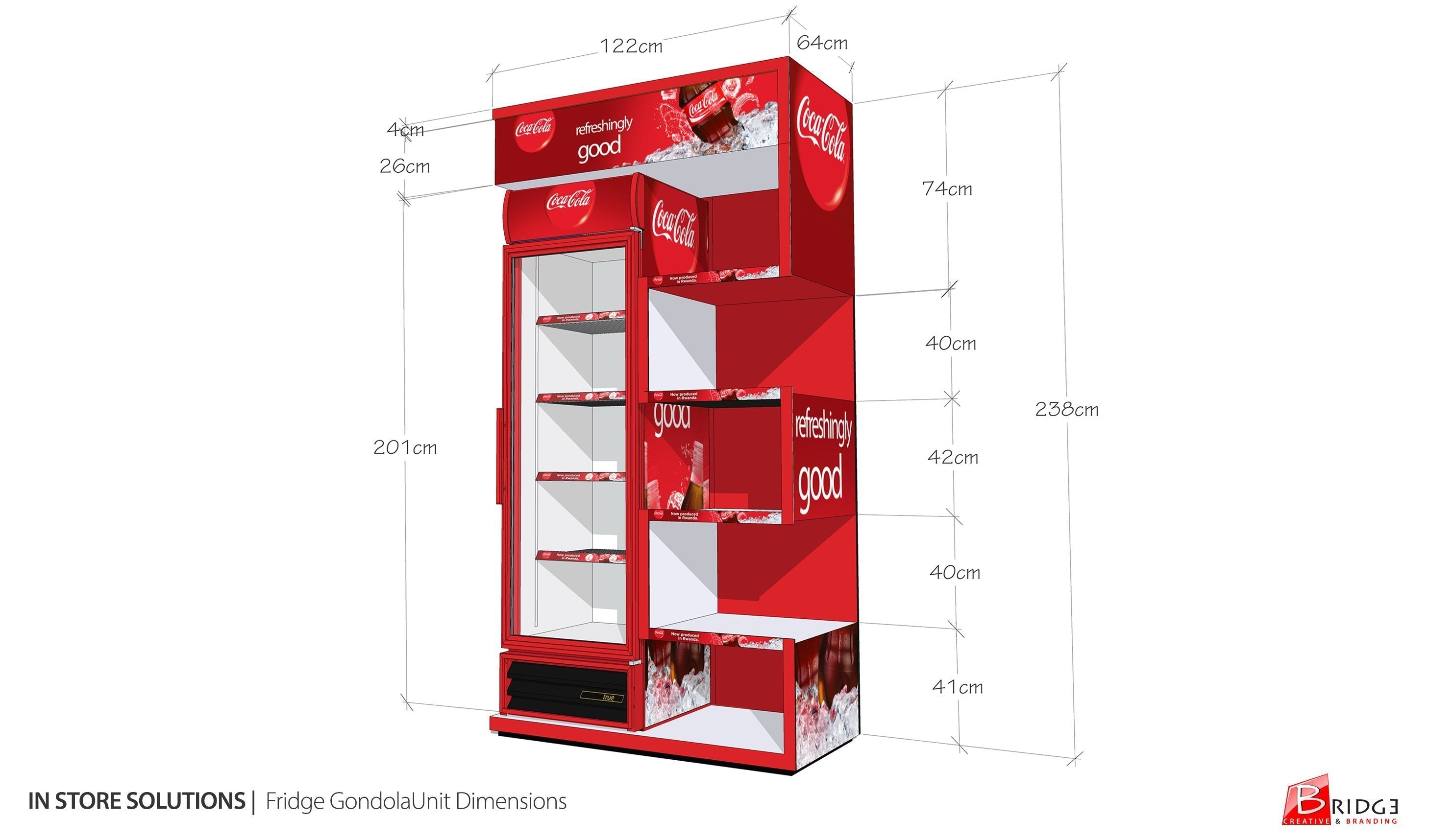 Fridge Gondola Unit
