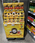 Bottle Display POS Made of Cardboard