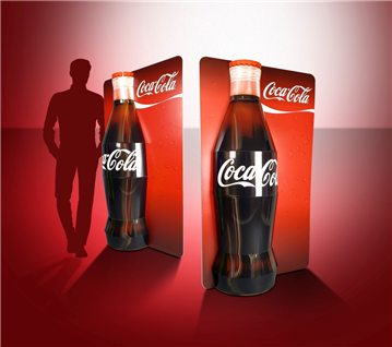 Icon Bottle Standee