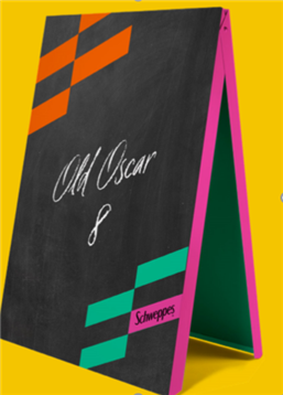 Schweppes A-Board