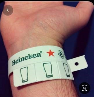 Tabbed Wristband