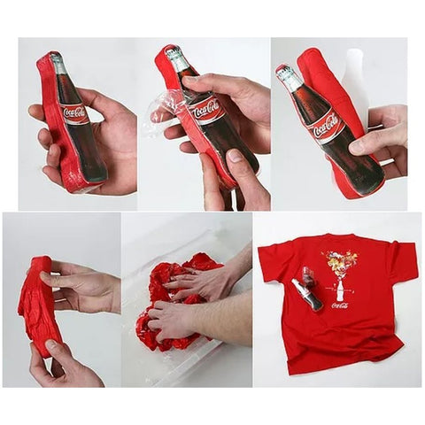 Coca-Cola Bottled Shaped Compressed T-shirt