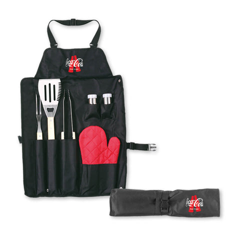 6 Piece Barbeque Set in Apron
