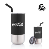 BORCULO - CHANGE Collection Insulated Tumbler with Reusable Straw - White