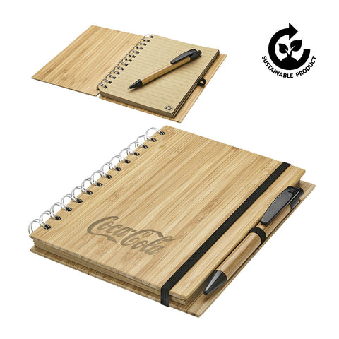 Bamboo Notebook & Pen