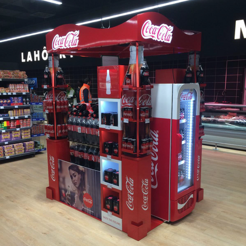 Coca-Cola Island Display