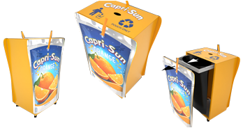 Capri-Sun Recycling Bin