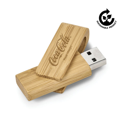 Okiyo Bakemono Bamboo Memory Stick - 32GB