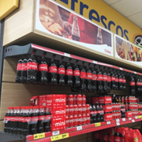 Coca-Cola Aerial Shelf Activation