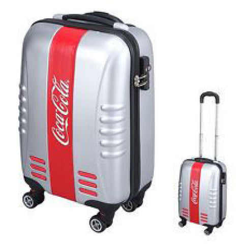 Coca-Cola Silver Suitcase
