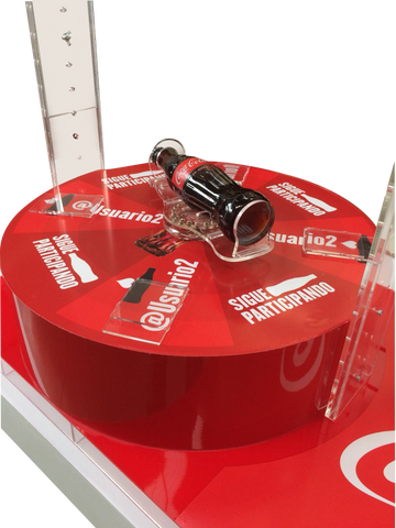 Coca-Cola Spinning Wheel