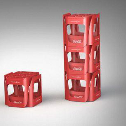 Coca-Cola Stackable Drink Crates