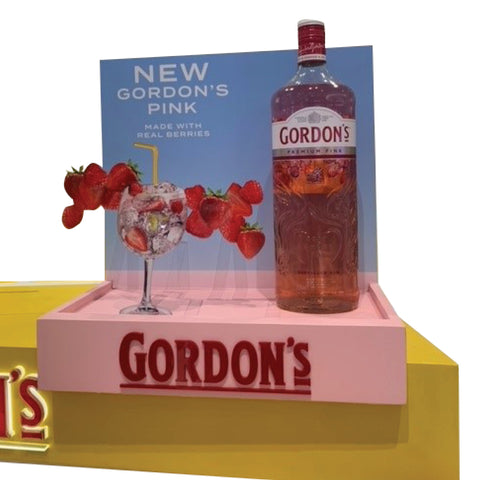 Elegant Premium Counter Display - Gordon's