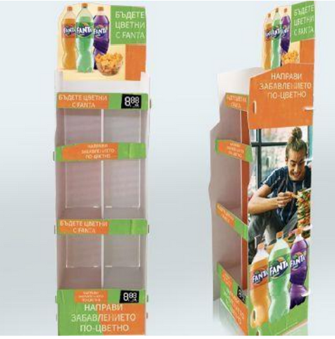 Fanta Flat Pack Free-Standing Unit