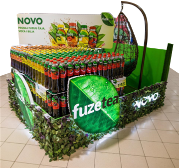 FUZE Tea Display Idea
