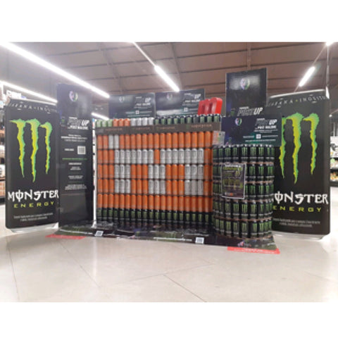Impactful Decoration Made from Monster Cans in HC