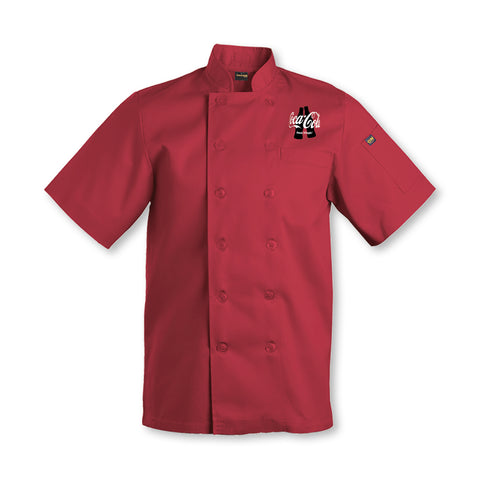 Mens Savona Short Sleeve Chef Jacket