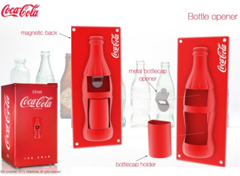 Magnetic Bottle Opener with Contour Shape