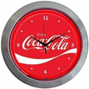 Neon Wall Clock
