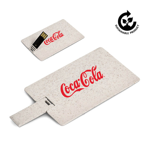 Okiyo Kangae Wheat Straw Memory Stick - 16GB