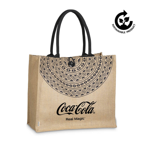 Okiyo Kashira Jute Tote