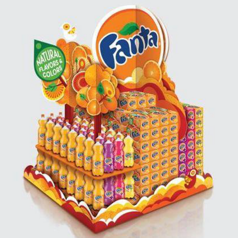 Fanta Pallet Display