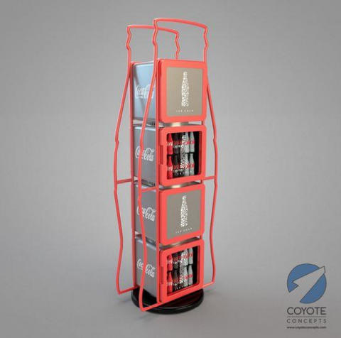 Coca-Cola Premium Free-Standing Unit