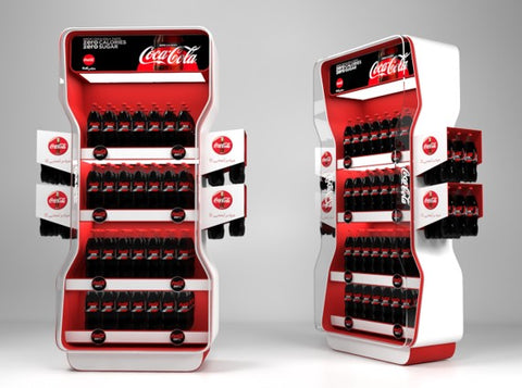 Coca-Cola Premium Gondola End