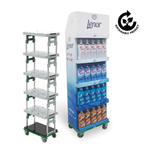 Reusable Free-Standing Unit