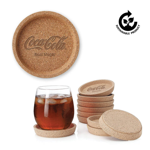 Round Cork Coaster
