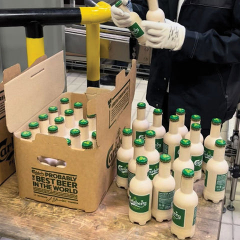 Round Shaped Packaging & Fibre Bottle