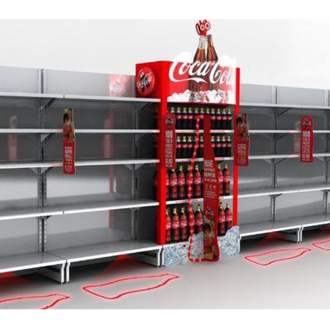 Coca-Cola Shelf Branding