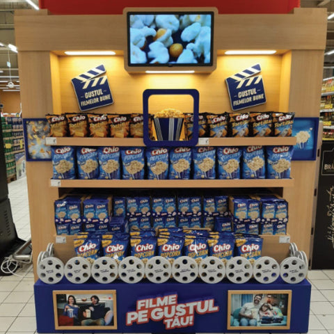 Snacking and Cinema Display