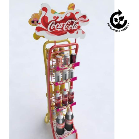 Coca-Cola Sustainable Free-Standing Unit
