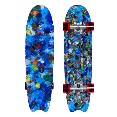 The World’s First Skateboard made from Waste Plastic Caps