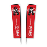 Telescopic Double Flying Banner