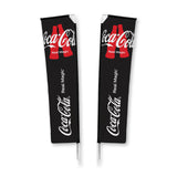 Telescopic Double Flying Banner