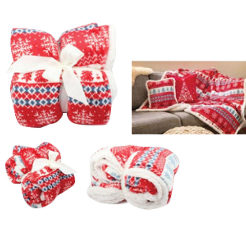 Ultra Soft Festive Blanket