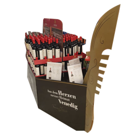 Venice Gondola Shaped Display