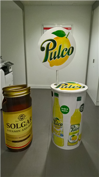 Cardboard Sampling Options, Easy Pop Up Displays