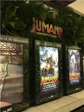Jumanji Opening Advert