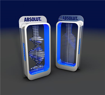 Absolut Vodka Display