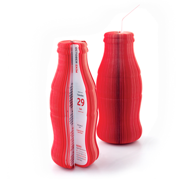 Coca-Cola Bottle Calendar