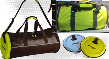 Foldable Bags with Round EVA Hard Cover