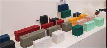 Rubber Finished Wireless Speakers