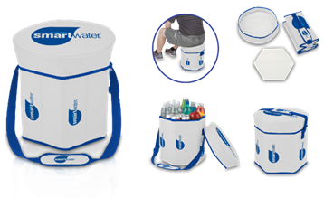 Smartwater Cooler Bag and Stool