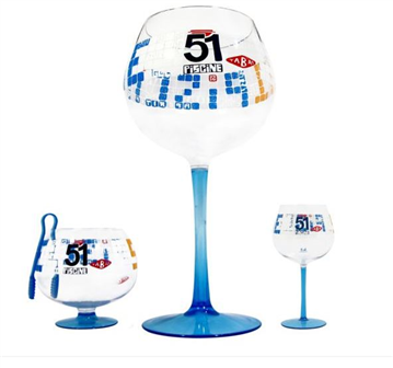 Giant Glass / Ice Bucket with Ice Tong