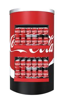 Qracks 2 Faced Can Display